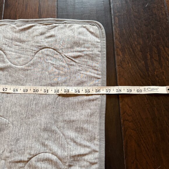 Set of 2 SHARPER IMAGE Cooling Touch Throw Blanket Grey & Blue - Picture 14 of 16